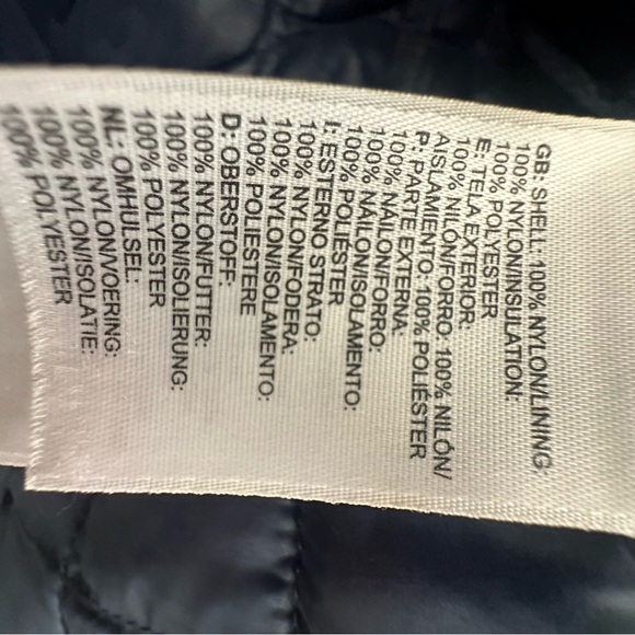 North Face Thermoball Women's Hooded Parka Navy Puffer Jacket - Picture 5 of 8